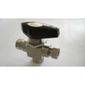 316 SS Swagelok Type 3 Way Ball Valve